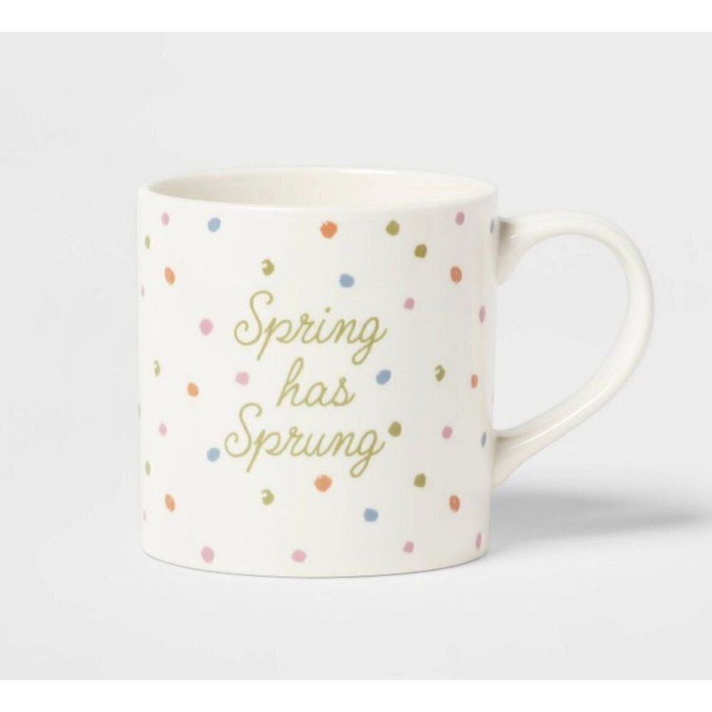 Threshold™ 16oz Stoneware Spring has Sprung Mug Coffee Tea